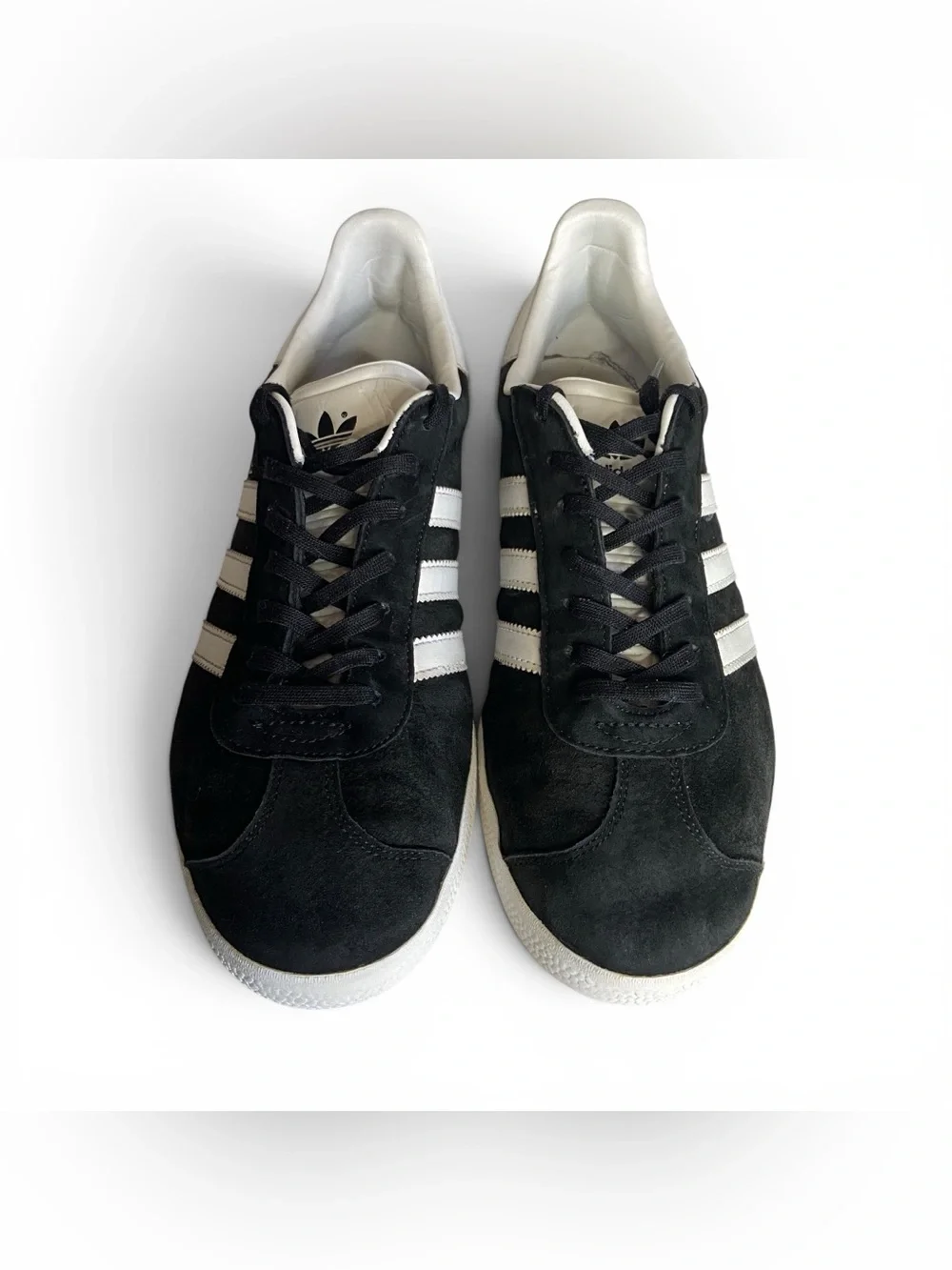 Adidas | Men’s Gazelle Core Black White Suede 1991 Reissue Sneakers | Size 10.5